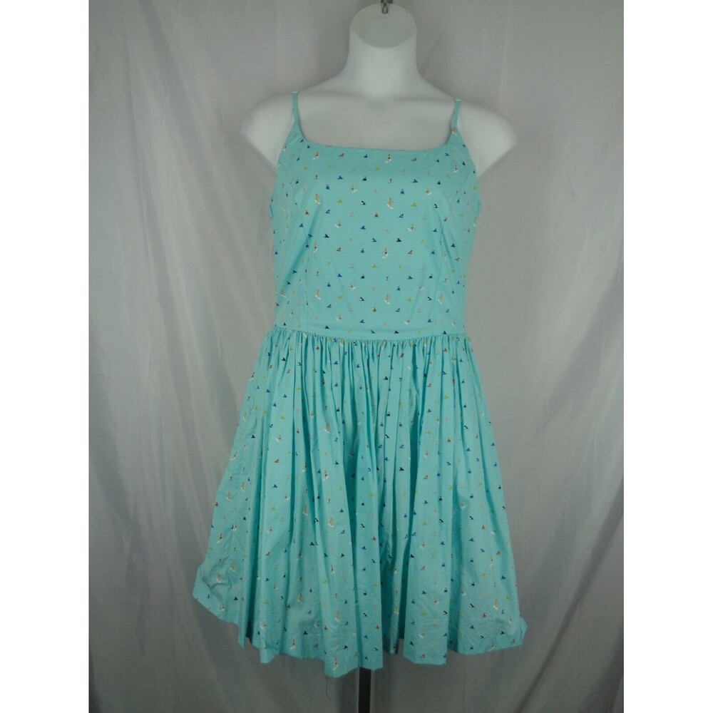 Hearts and Found Ocean Shark Surfer Dress No Size Tag XL ?